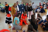 El 061 entrena a casi un millar de estudiantes en el Día Europeo de la concienciación ante las paradas cardiacas