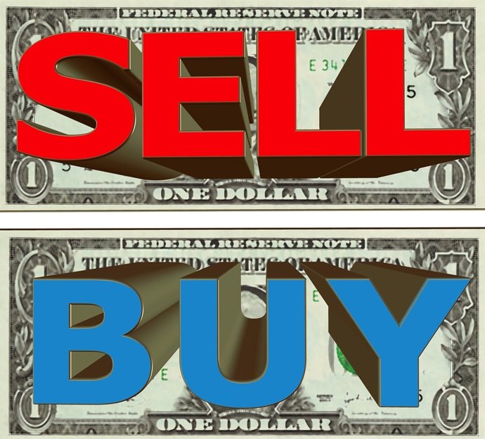 Billetes de dólar con letras escritas