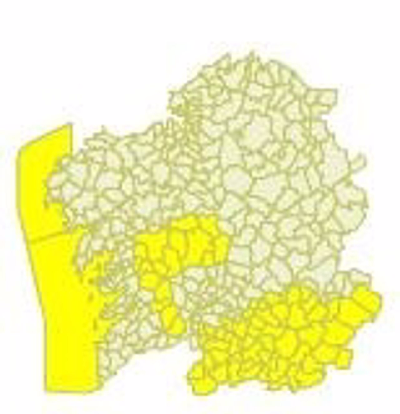 Aviso amarillo en Galicia para sábado 17 de octubre en Galicia.