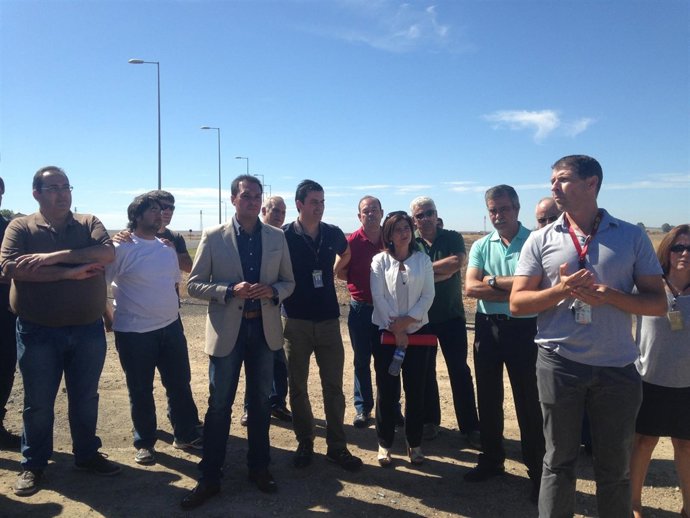 Concentración en Morón.