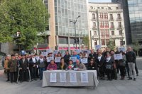 Familiares de presos de ETA enfermos graves instalarán un espacio en el centro de Bilbao para pedir "implicación" social