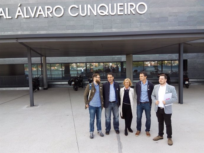 Miembros de UPyD en Vigo