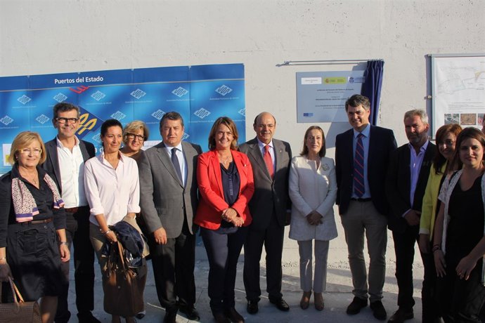 Inauguración de la ampliación del dique del puerto de Motril (Granada)