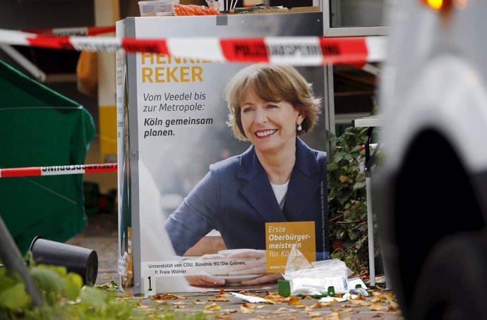 Henriette Reker, apuñalada en el cuello en Colonia