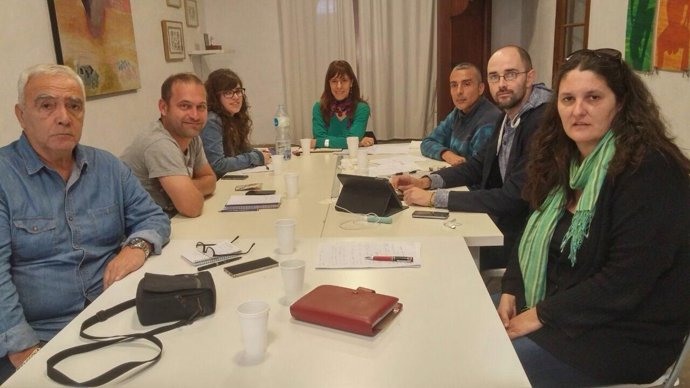 Reunión de trabajo de las secretarías políticas de Podemos en Baleares