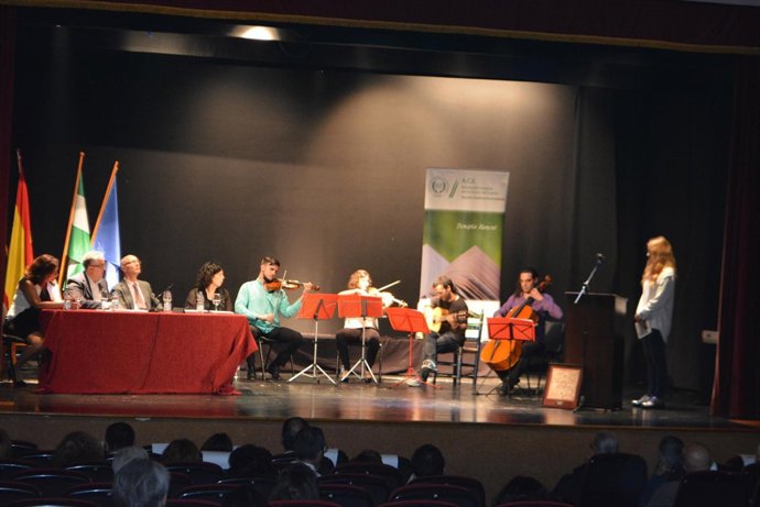 Homenaje a Rafael de Cózar en Bormujos (Sevilla)