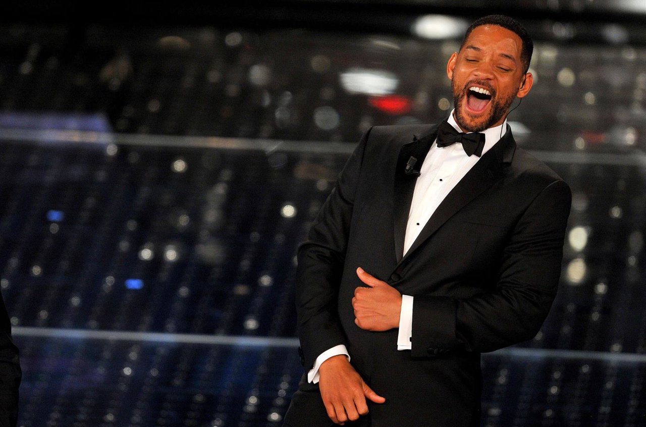 Will Smith and Margot Robbie asistiendo al festival de San Remo14.FEB.2015 - SAN