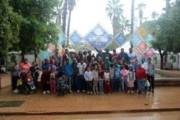 Visita de Jorge Morillo al Festival de las Naciones