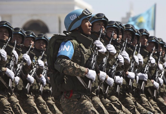 Cascos azules de Naciones Unidas