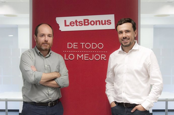 Los propietarios de LetsBonus, Juan Luis Rico y Joan Pina