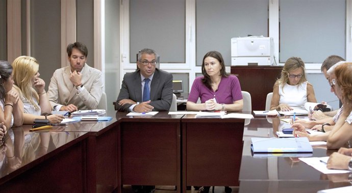 Cañada real, mesa de trabajo