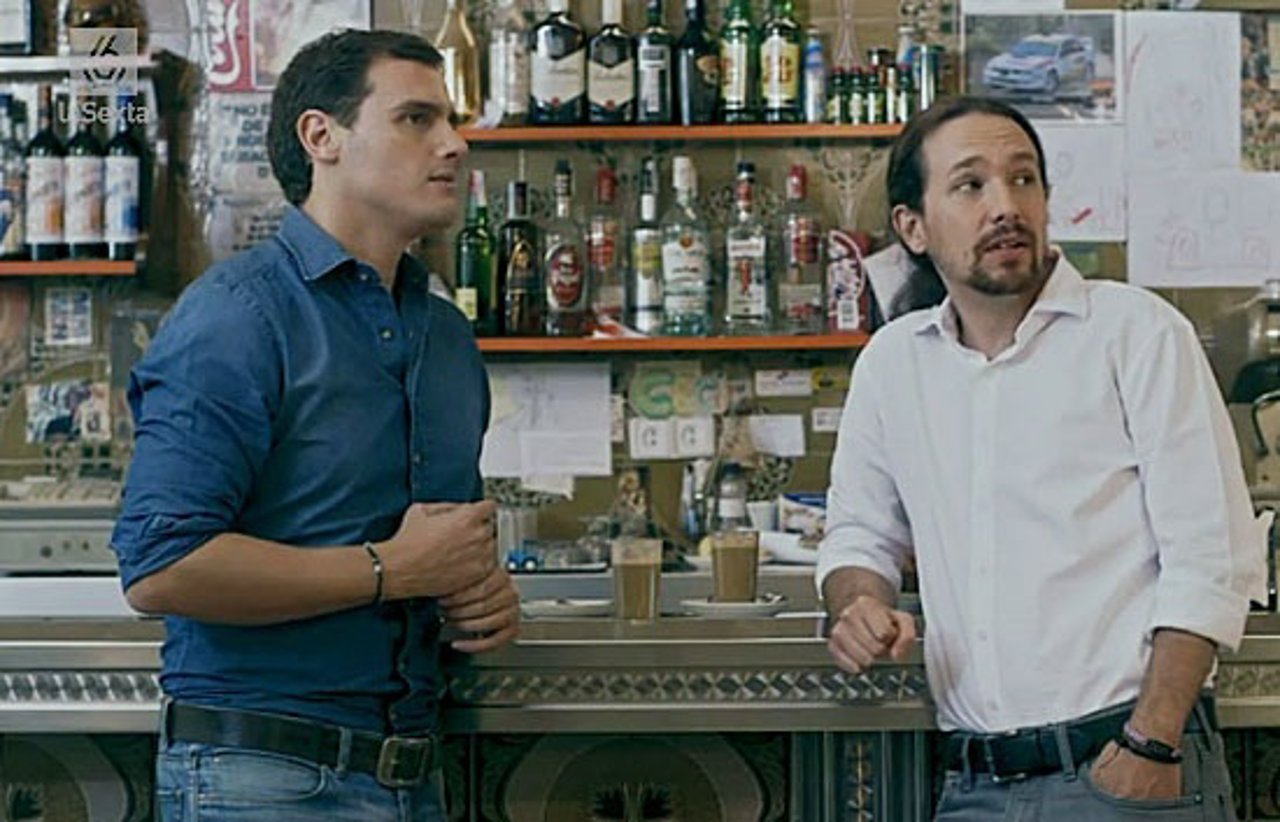 Albert Rivera y Pablo Iglesias 