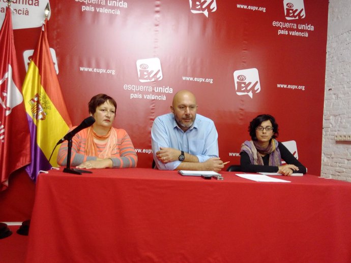 Ricardo Sixto con Puri Martí y Patricia Matínez 
