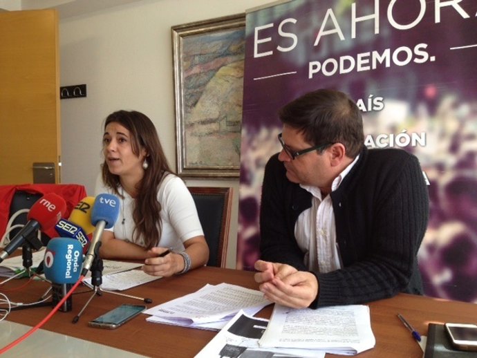 Paredes y Pedreño en rueda de prensa