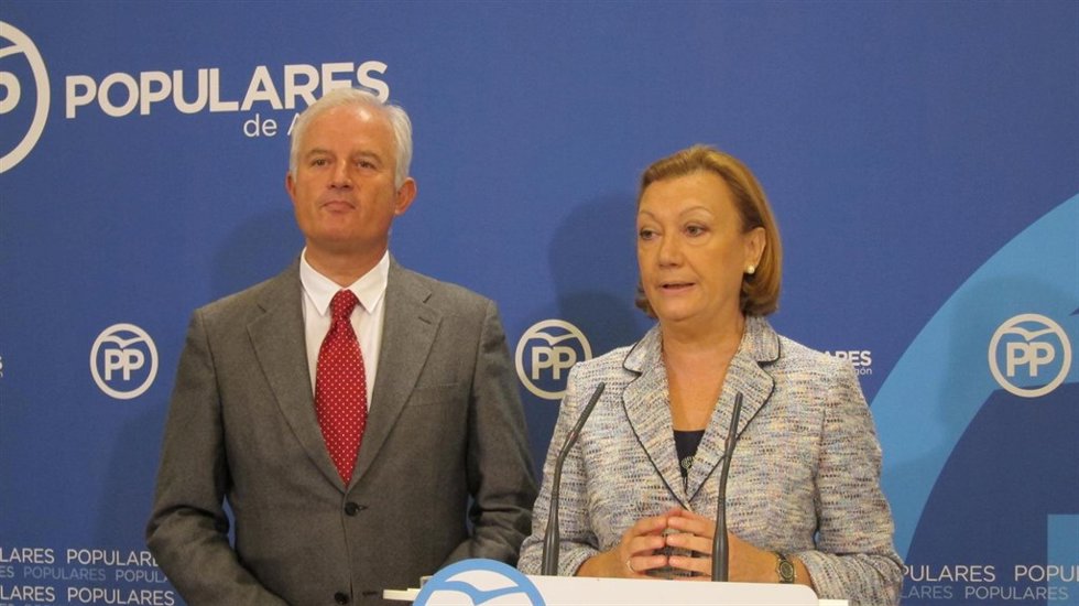 Eloy Suárez y Luisa Fernanda Rudi