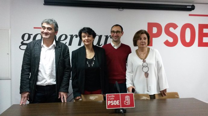 Los candidatos del PSOE por Salamanca al Congreso y Senado