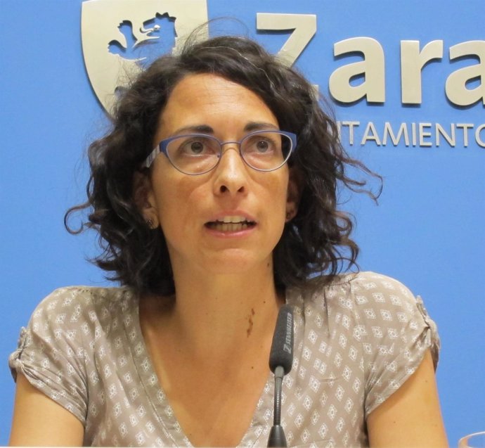 Elena Giner, teniente de alcalde y concejal delegada del Ayuntamiento de Zaragoz