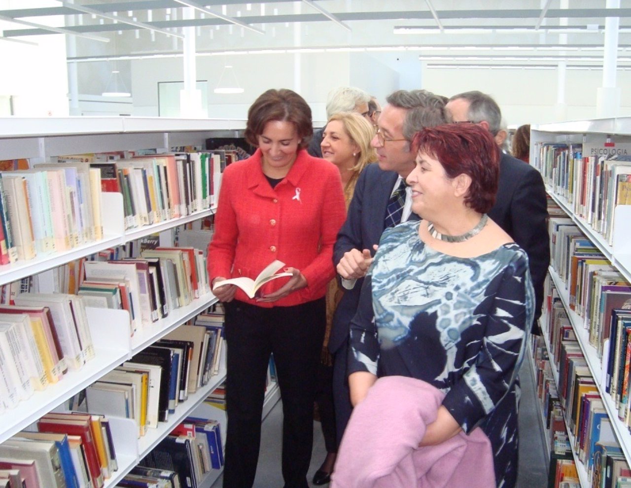 Visita a la nueva biblioteca de Segovia. 