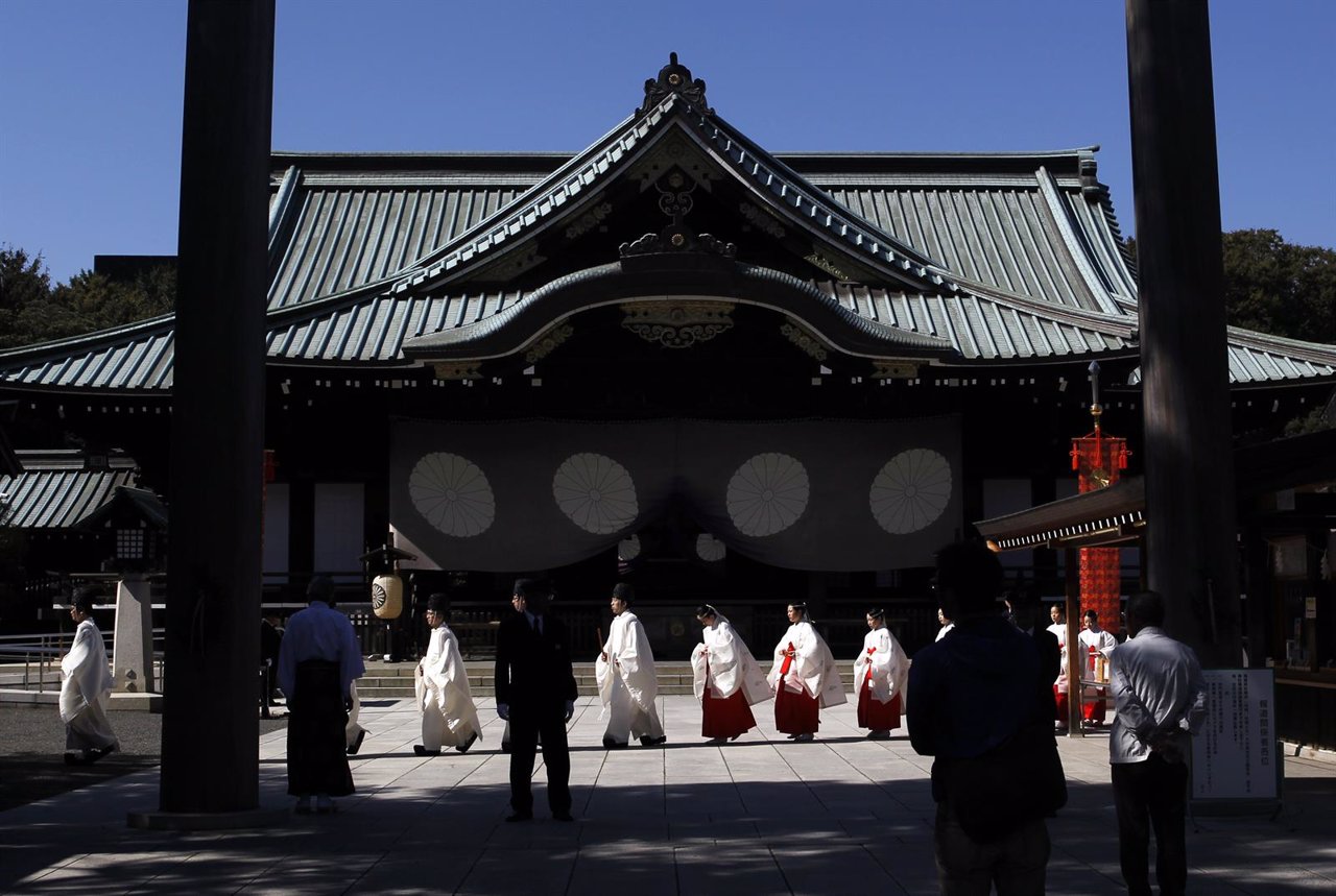 Santuario sintoísta de Yasukuni, en Tokio