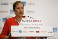 Barkos entiende que falta "sustento social" para colgar la ikurriña del balcón del Gobierno de Navarra