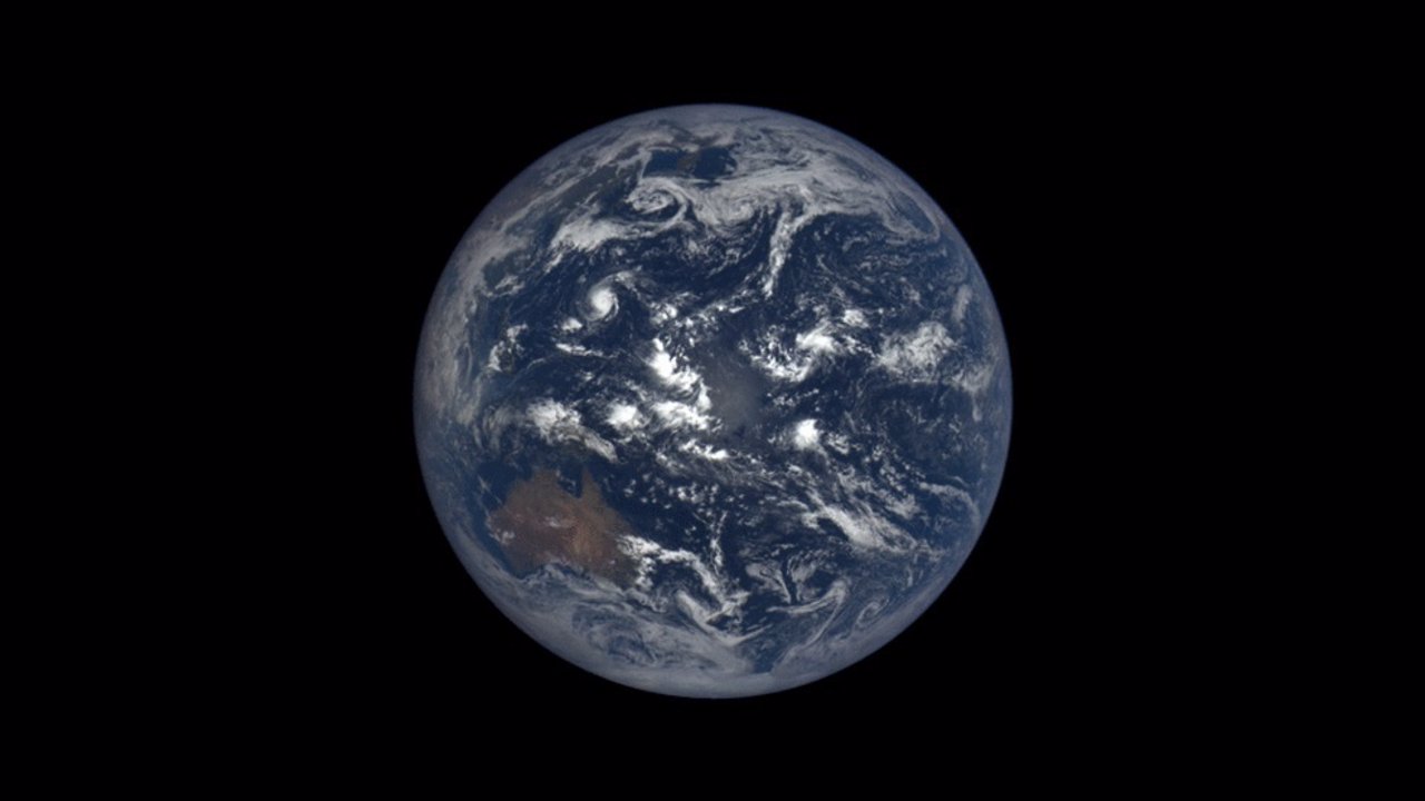 La Tierra desde 1,6 millones de kilómetros