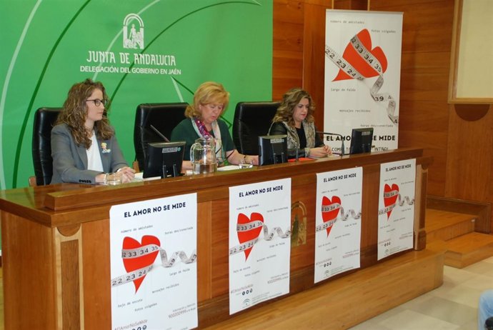 Presentación de la campaña 'El amor no se mide'