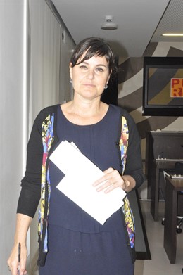 La diputada del PAR en las Cortes de Aragón, Elena Allué