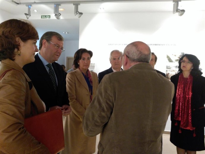La consejera de Cultura y Turismo, María Josefa García Cirac, durante su visita 
