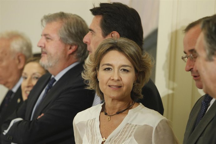 Isabel García Tejerina en la firma de un convenio con Argelia