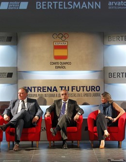 Alejandro Blanco, presidente del COE en el acto 'Entrena tu futuro'