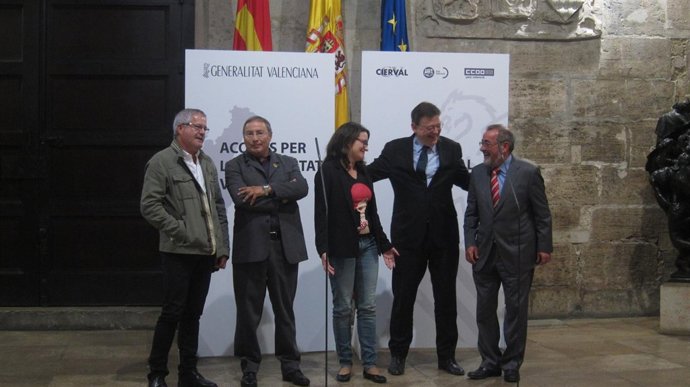 Reunión de la Declaración Institucional por el Diálogo Social