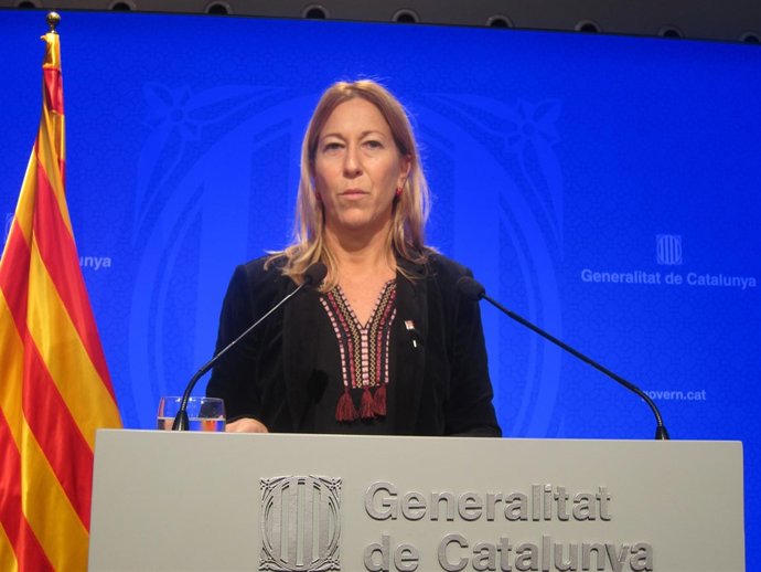 La vicepresidenta del Govern, Neus Munté