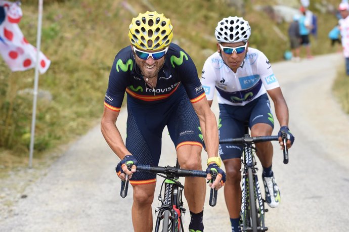 Tour de Francia 2015, Nairo Quintana, Alejandro Valverde 