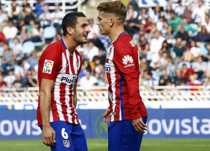 Koke y Griezmann (Atlético Madrid)