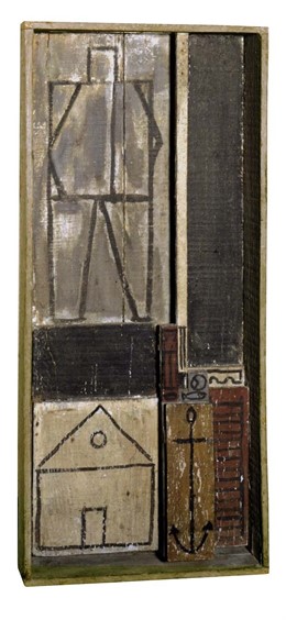 La obra Construcción en planos superpuestos 