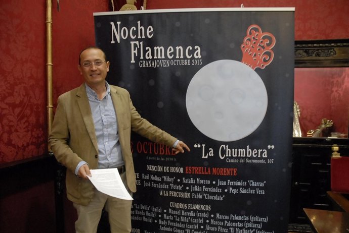 Presentación de la Noche Flamenca en el Ayuntamiento de Granada.