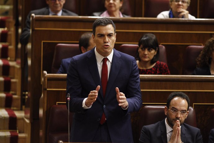 Pedro Sánchez en el Congreso