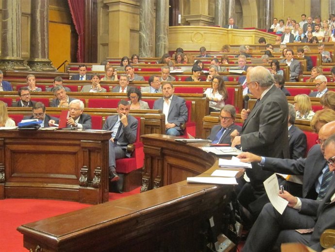 Pleno del parlament.