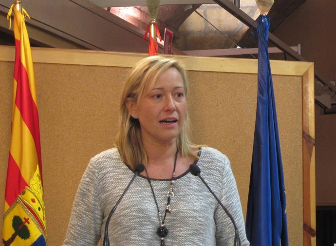 La consejera de Economía, Industria y Empleo del Gobierno aragonés, Marta Gastón