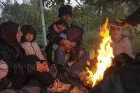 Unos 3.500 refugiados pasan la noche atrapados en la frontera entre Serbia y Croacia