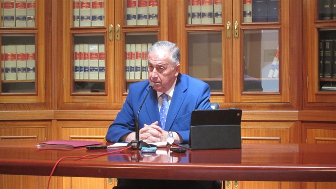 El subdelegado del Gobierno en Huelva, Enrique Pérez Viguera.