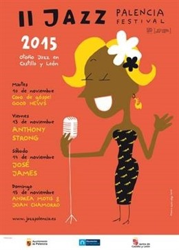 Cartel de la II edición del 'Jazz Palencia Festival'