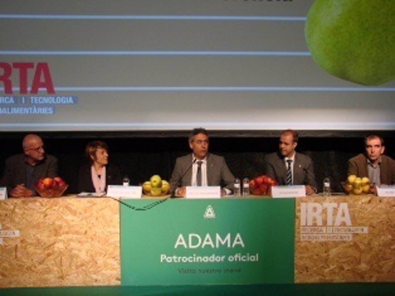 Intervencion del conseller Jordi Ciuraneta en la Jornada Frutícola de Mollerussa