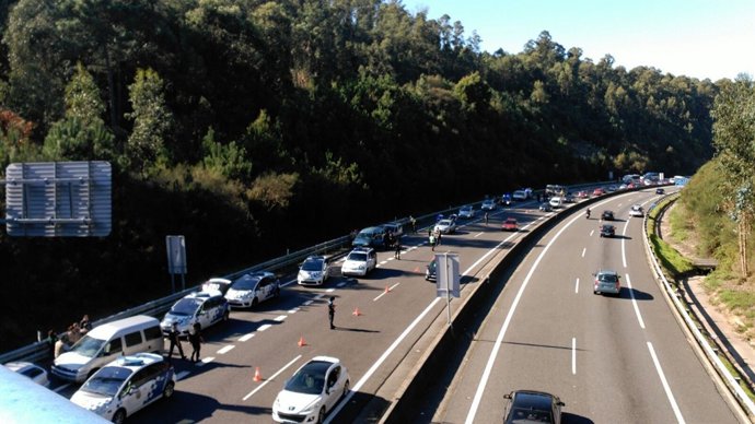 Lugar del altercado con disparos entre clanes gitanos en Vigo.