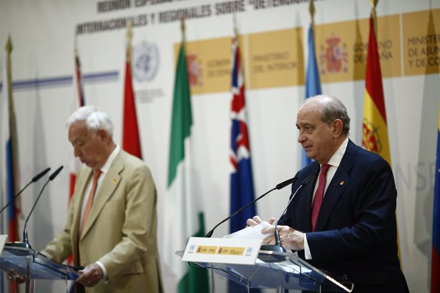 José Manuel García-Margallo y Jorge Fernández Díaz