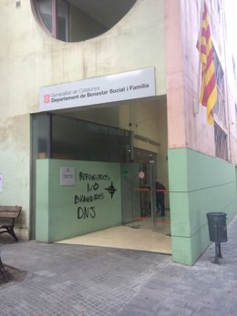 La sede de la Conselleria de Bienestar Social y Familia en Granollers 