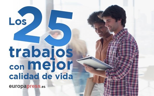 Los 25 empleos con mejor calidad de vida