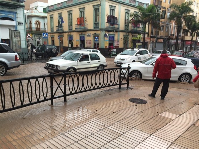 Lluvia en Las Palmas de Gran Canaria