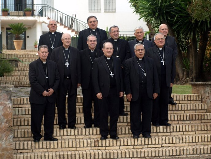 Los obispos andaluces participantes en su CXXXII Asamblea