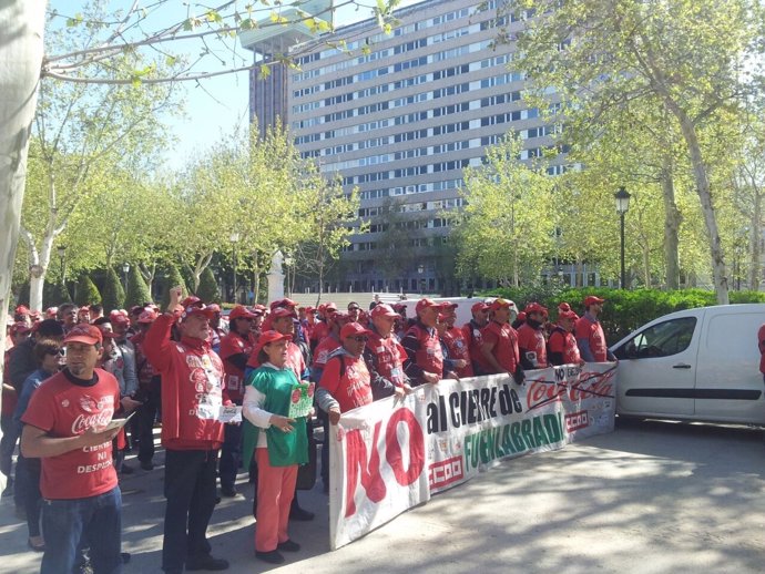 Trabajadores de Coca-Cola ante el Tribunal Supremo